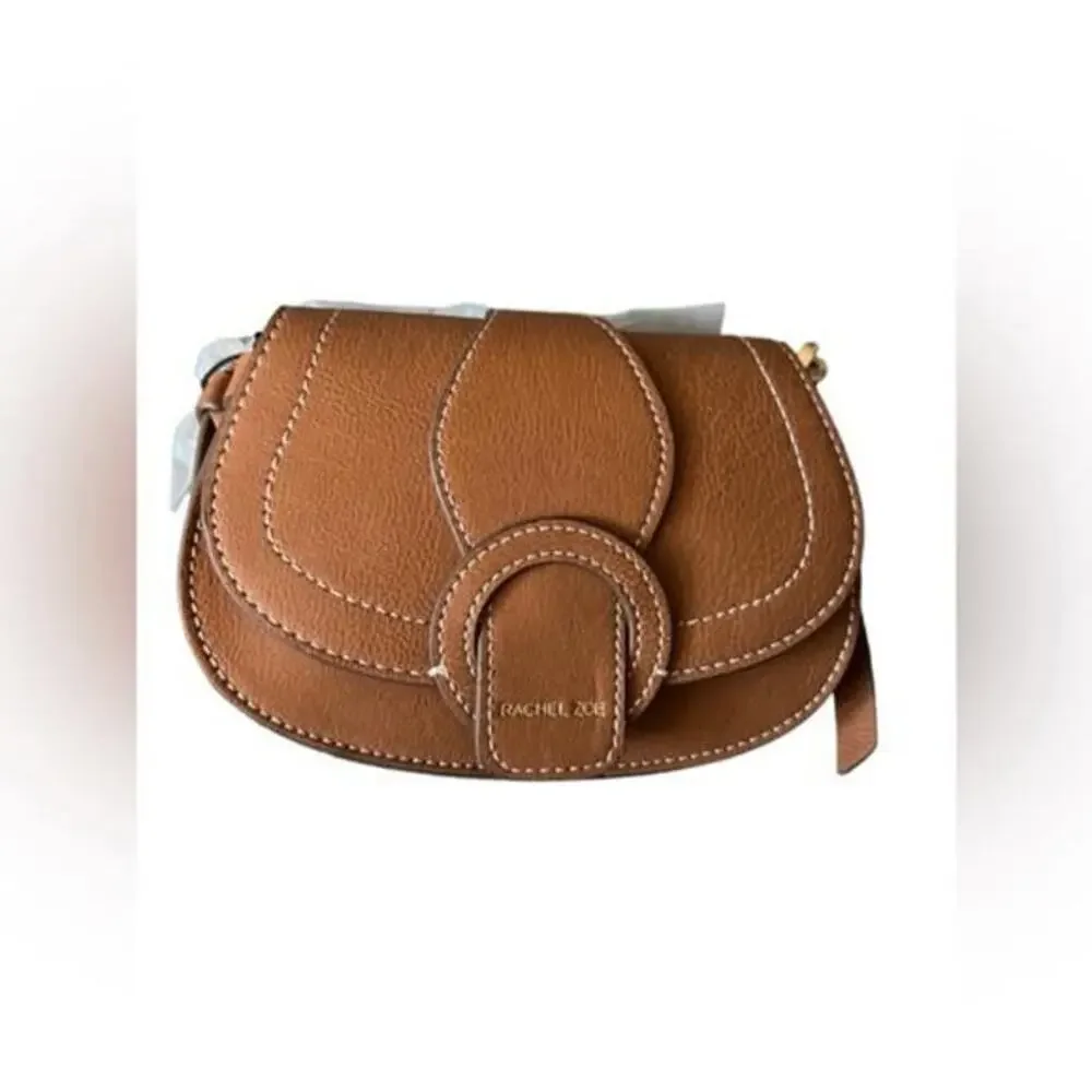 Rachel Zoe Convertible Brown Crossbody Belt Bag Purse NWT - Picture 7 of 11